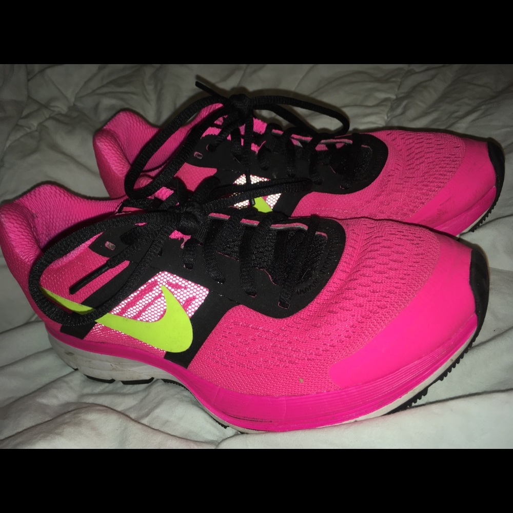 Pink Nike Running Shoes Size 8
